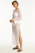 Sea Level Surf Mesh Long Dress